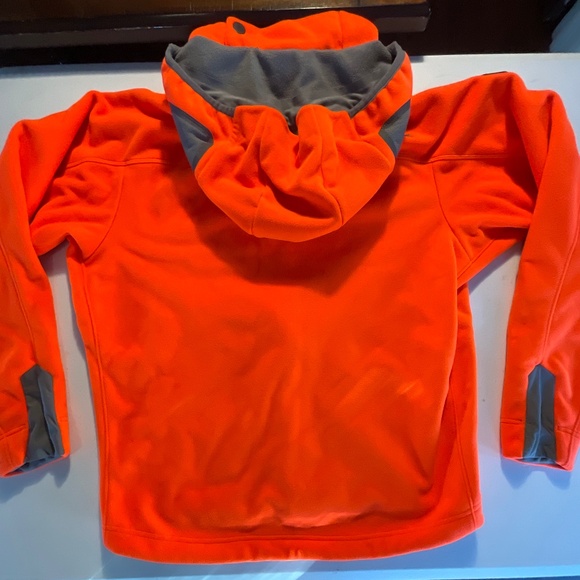 SITKA Gear Stratus Jacket Blaze Orange with Sitka Hat (OS). Jacket Size Medium. - Picture 10 of 12